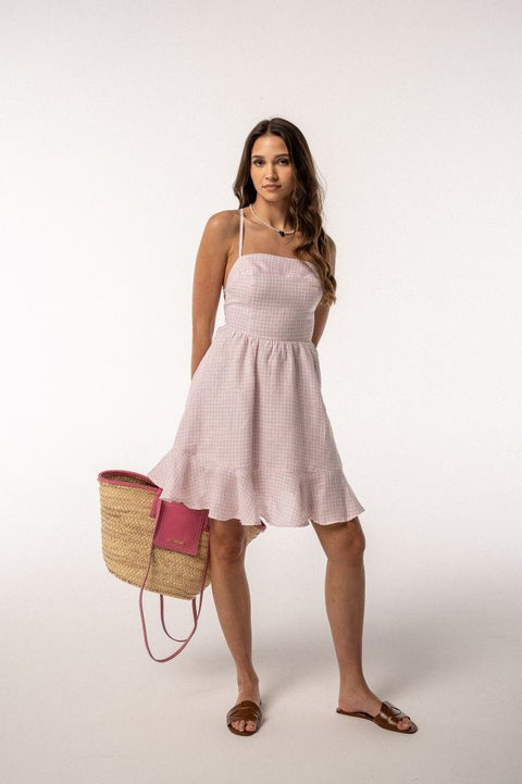 Zoe mini pink vichy