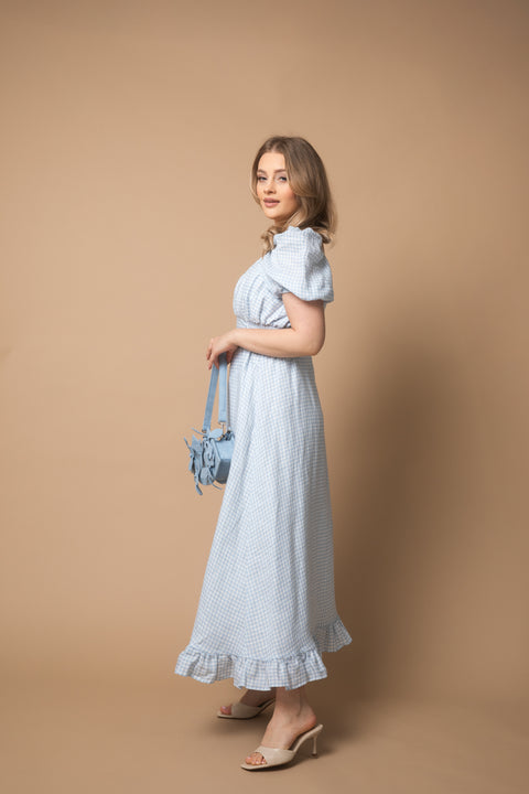 Bella vichy baby blue
