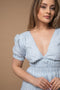 Lilien vichy baby blue