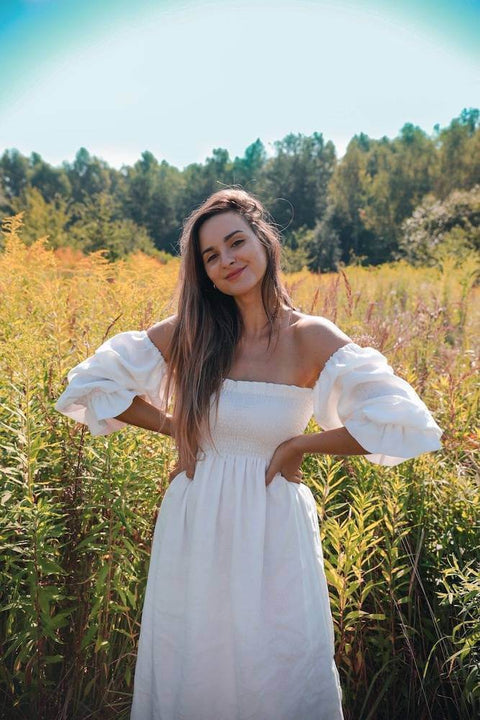 Nessa midi biała