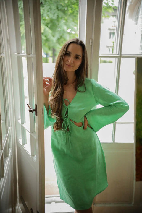 Sukienka Deia green