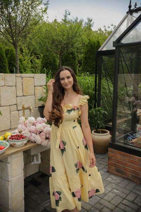 Anna in Hortensje