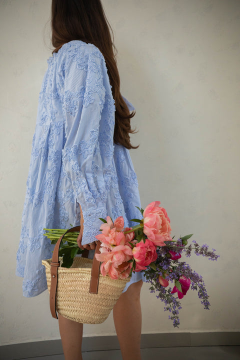 Gia peach dress