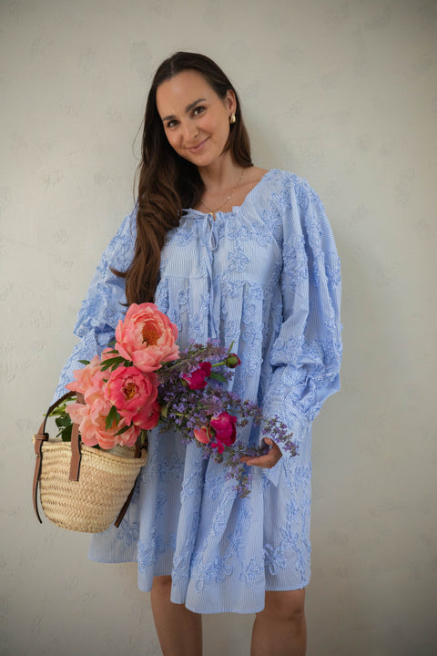 Gia peach dress