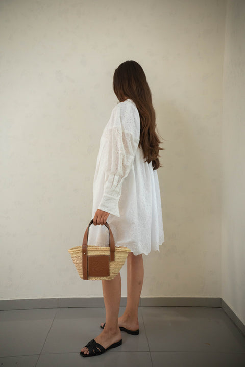 Gia peach dress