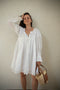 Gia peach dress