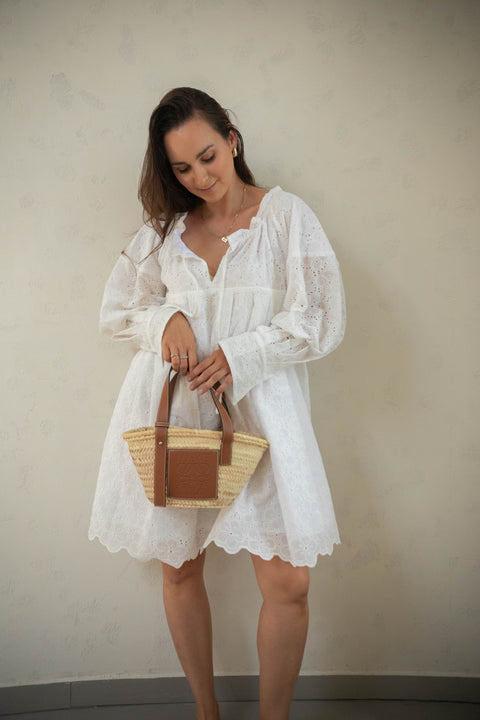Gia peach dress