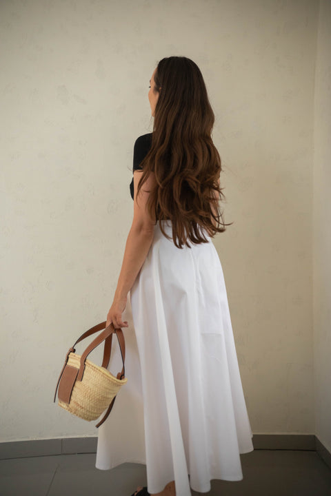 Anna black embroidery