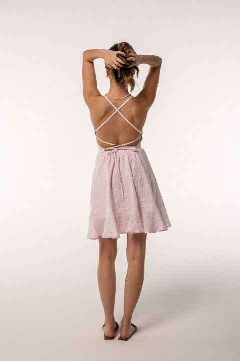 Zoe mini pink vichy