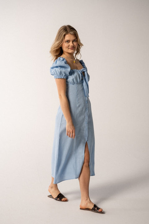 Carmen midi baby blue