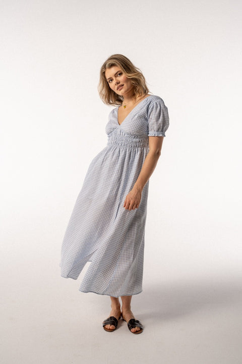 Lilien vichy baby blue