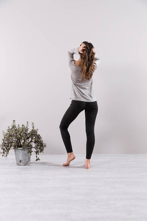 Legginsy ciemny grafit