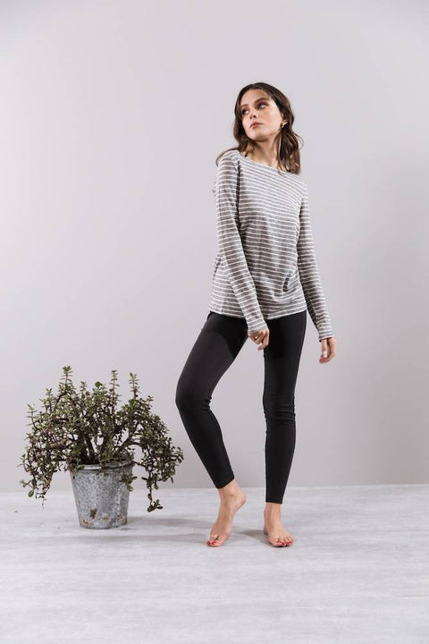 Legginsy ciemny grafit
