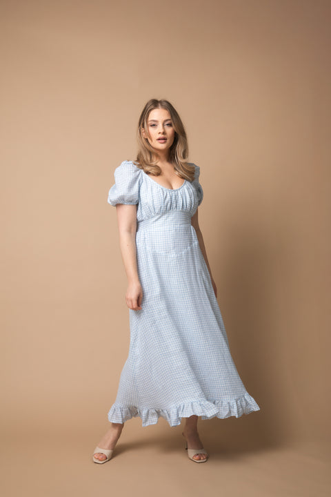 Bella vichy baby blue