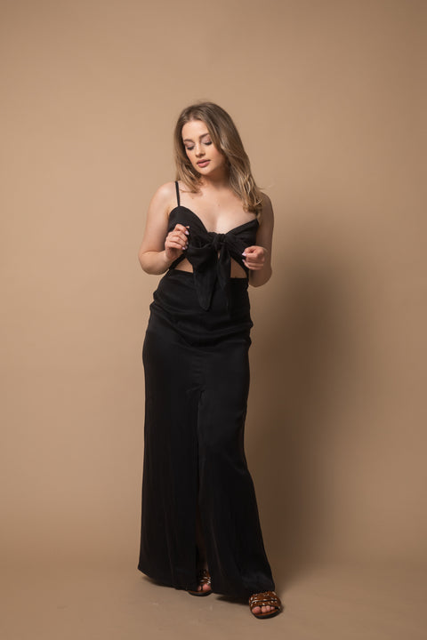 Matylda cupro black