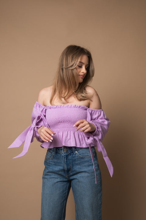 Top Nessa lavender