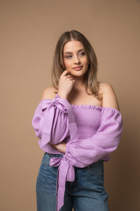Top Nessa lavender