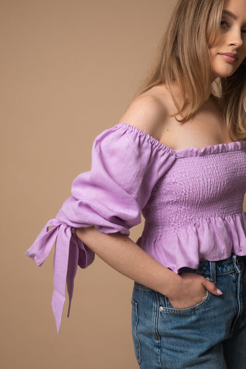 Top Nessa lavender