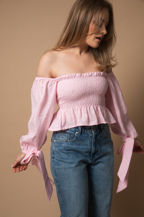 Top Nessa baby pink