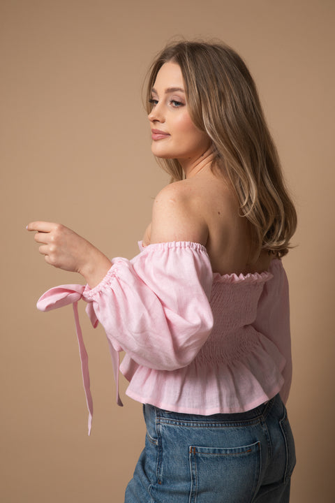 Top Nessa baby pink